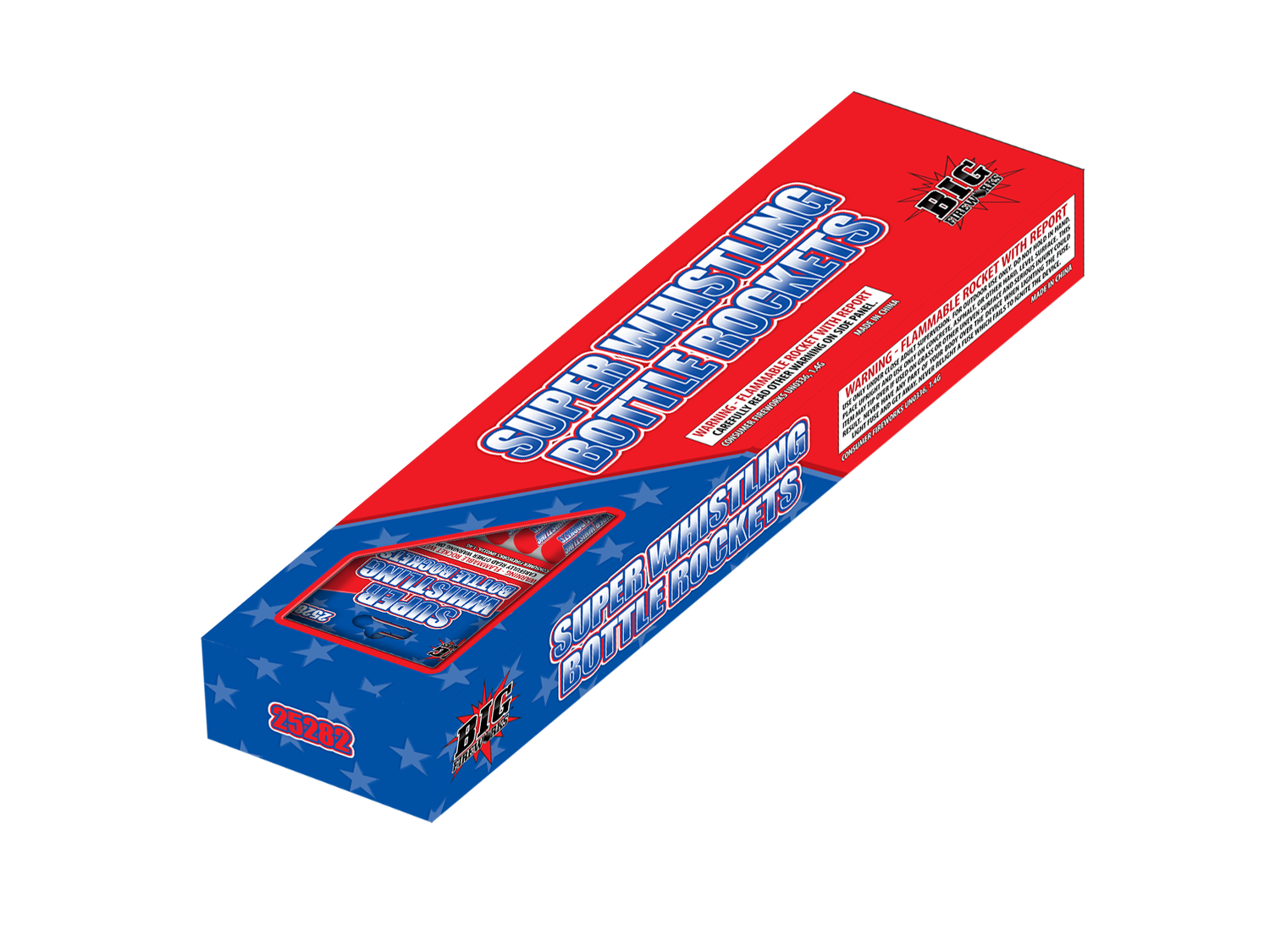 SUPER WHISTLING BOTTLE ROCKETS