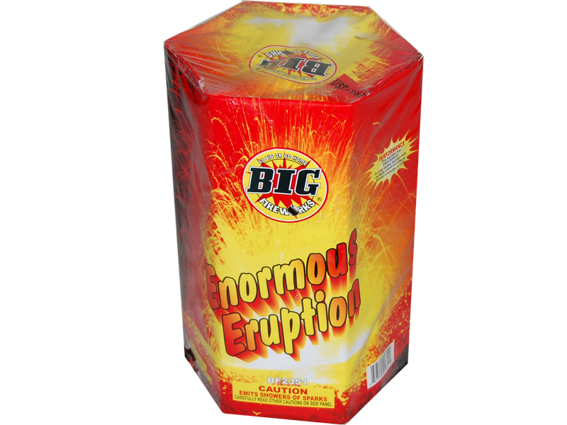 ENORMOUS ERUPTION