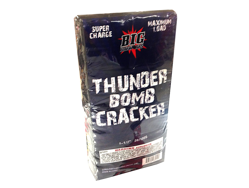 8-20-100 THUNDER BOMB CRACKERS