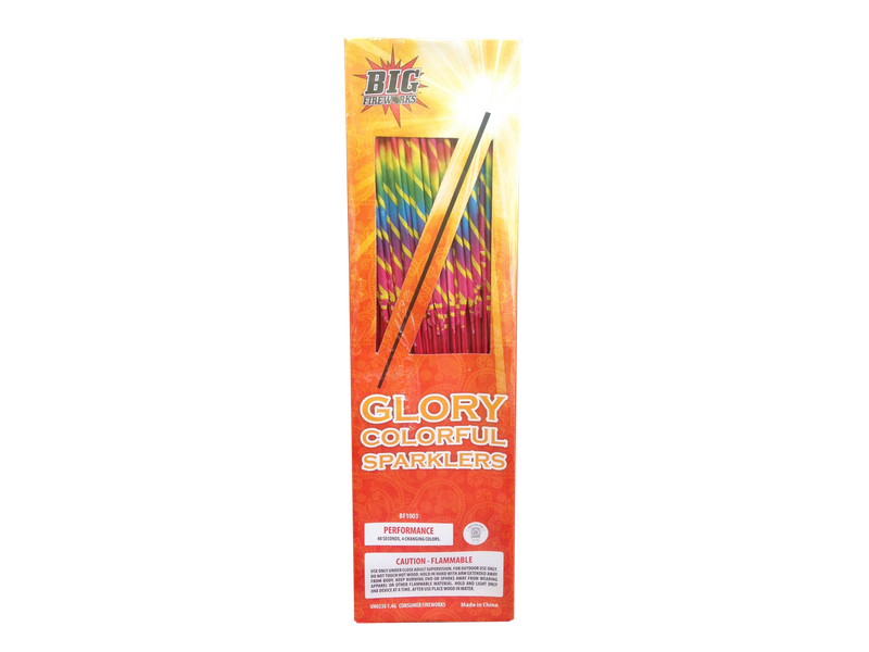 MORNING GLORY SPARKLERS - 15 GROSS PACKS