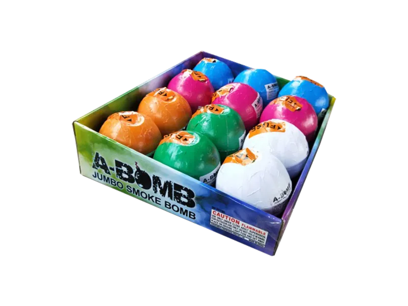 A BOMB SMOKE DISPLAY