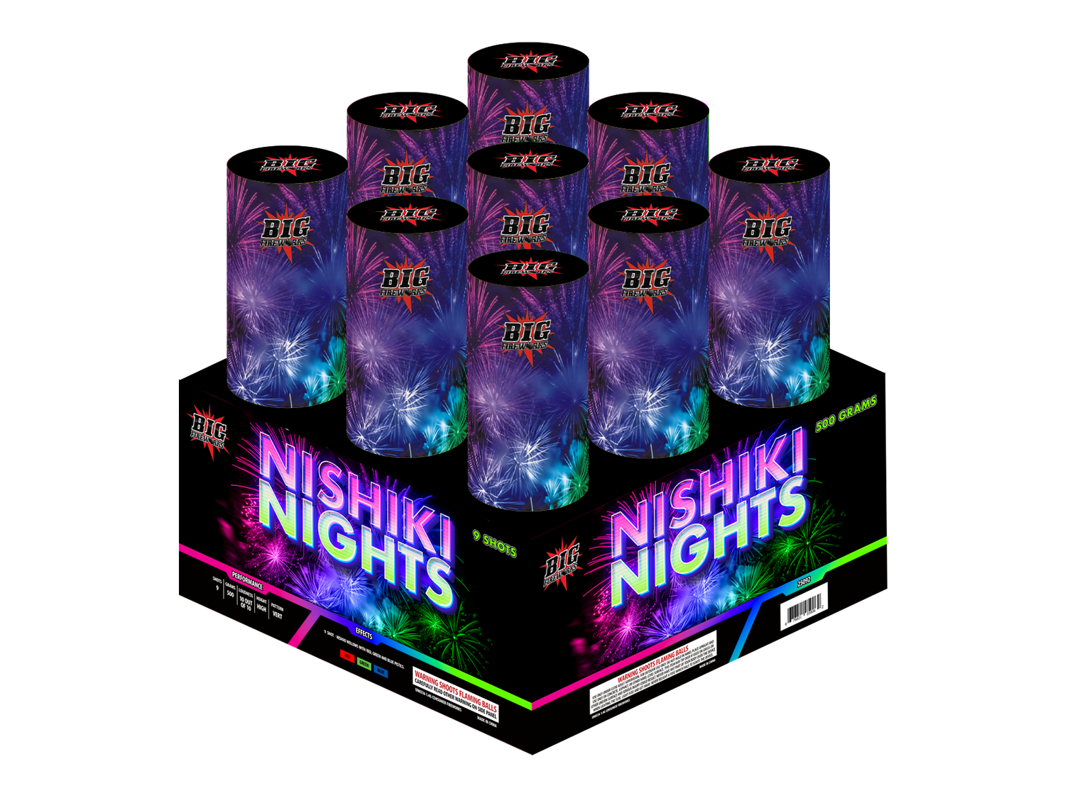 3" NISHIKI NIGHTS