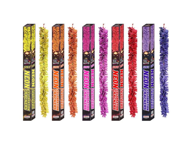 NEON CELEBRATION CRACKERS