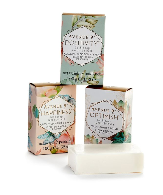 Floral Scented Soap (3 scents)