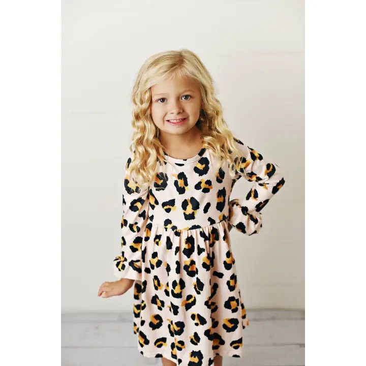 Leopard Twirl Dress
