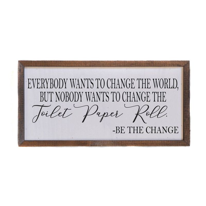12x6 Everyone Wants Change TP