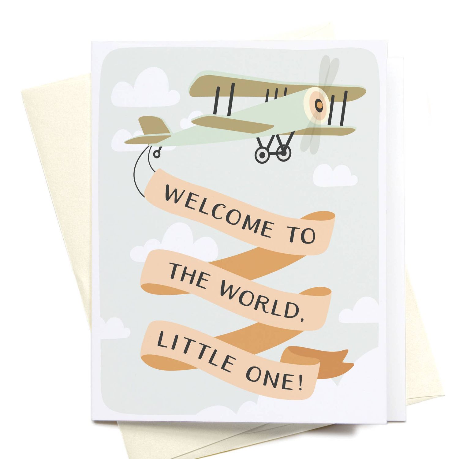 Welcome Little One Greeting Card