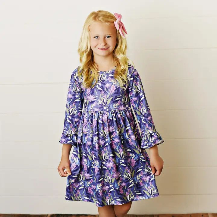 Lavender Twirl Dress