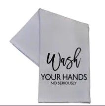 Wash Your Hands Tea Towel