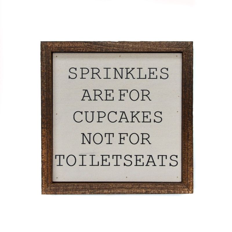 6x6 Sprinkles Sign