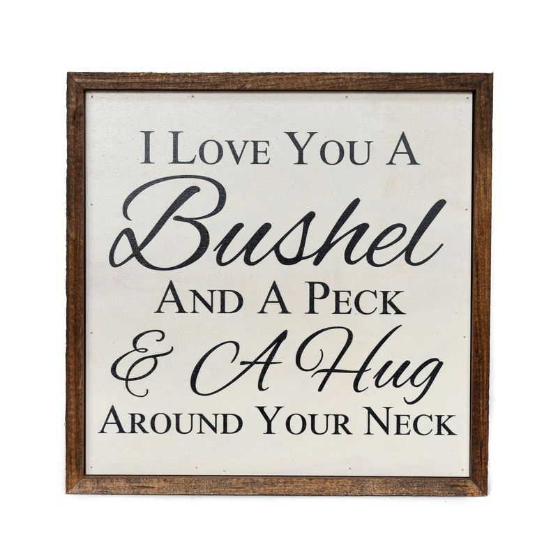 10x10 Love You A Bushel and Peck