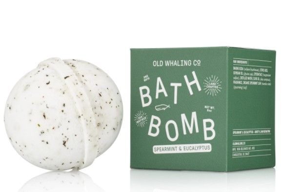 Spearmint and Eucalyptus Bath Bomb