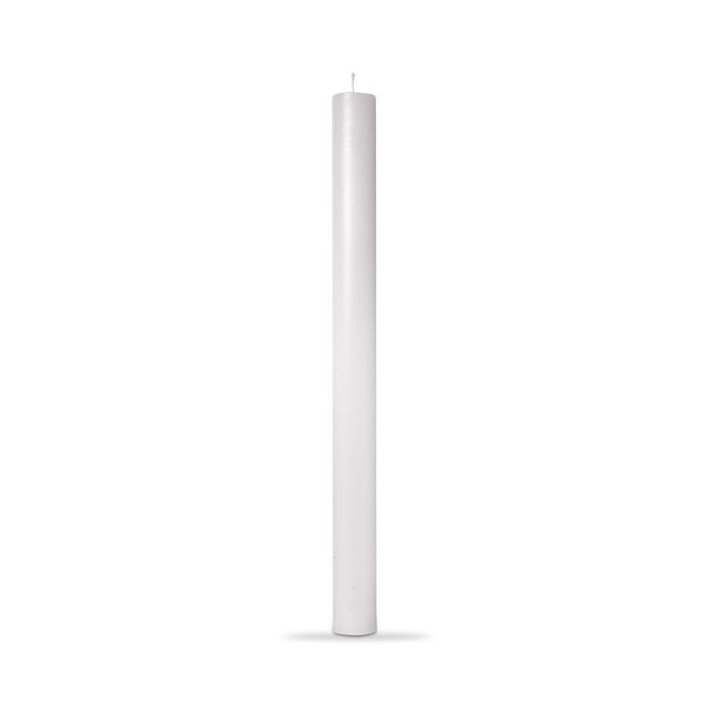 10&quot; Straight Candle White