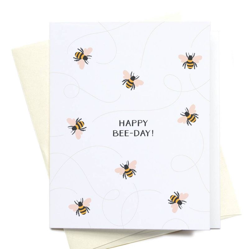 Happy Bee Day Greeting Card
