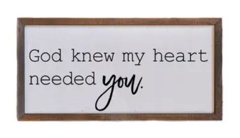 12x6 My Heart Needed You