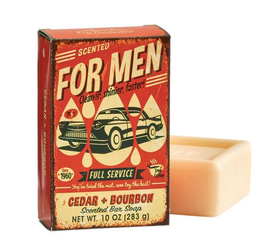 Cedar and Bourbon Soap for Men