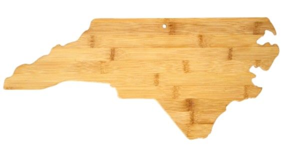 North Carolina Shaped Serving Board