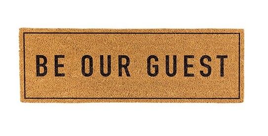 Be Our Guest Outdoor Mat