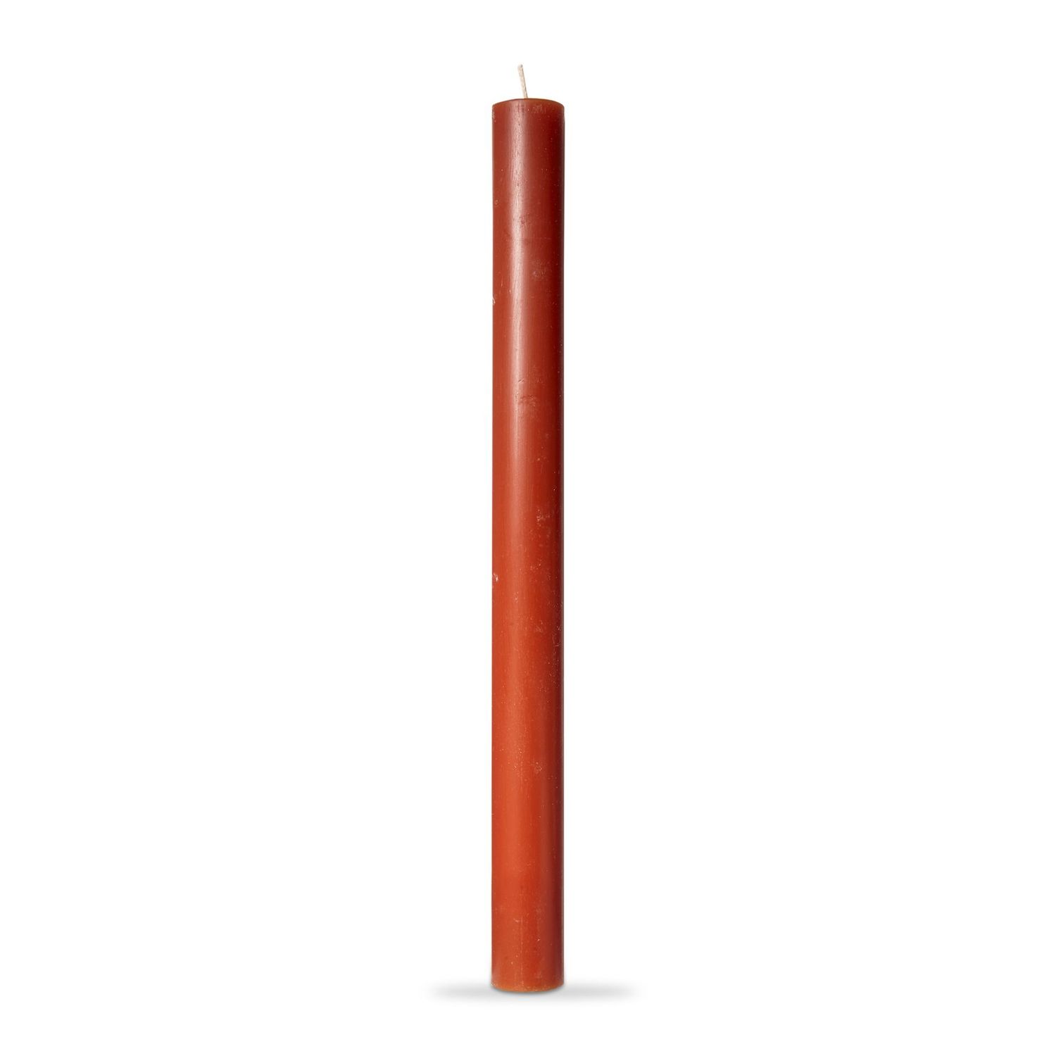 12&quot; Straight Candle Burnt Sienna