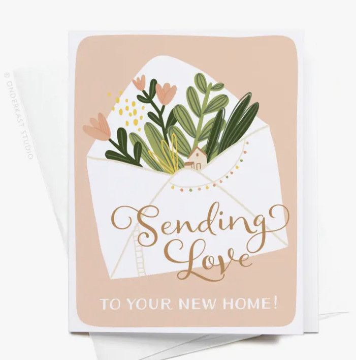 Sending Love New Home Card