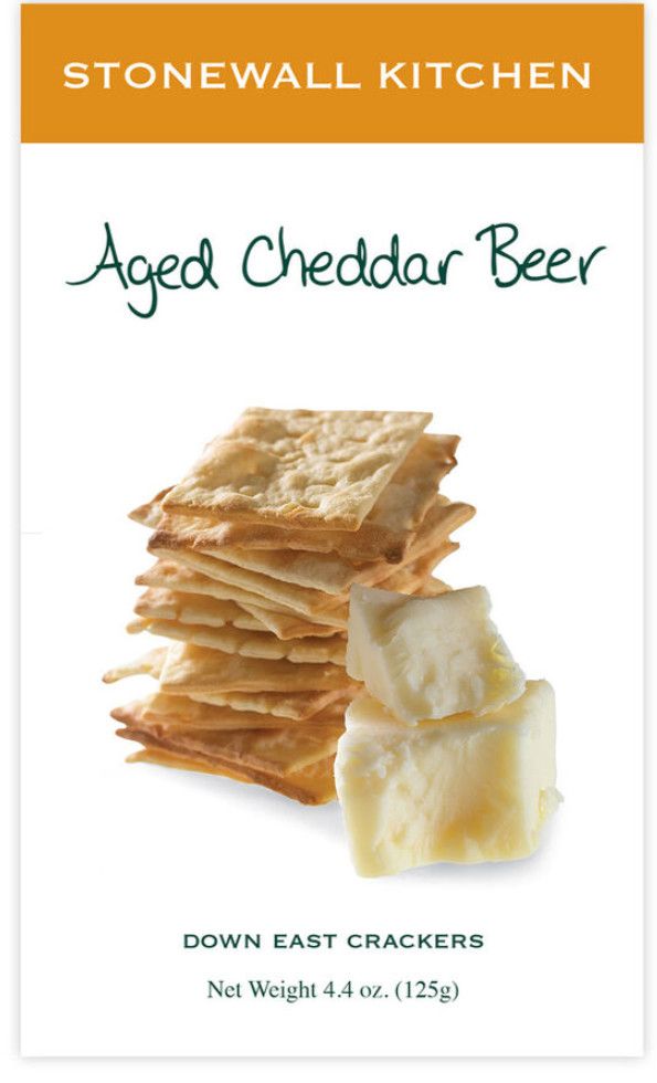 Aged Cheddar Beer Crackers