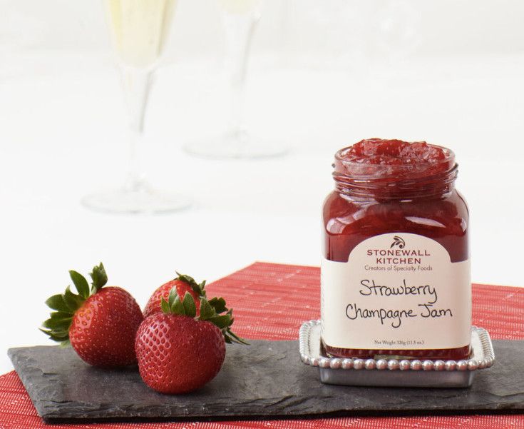 Strawberry Champagne Jam