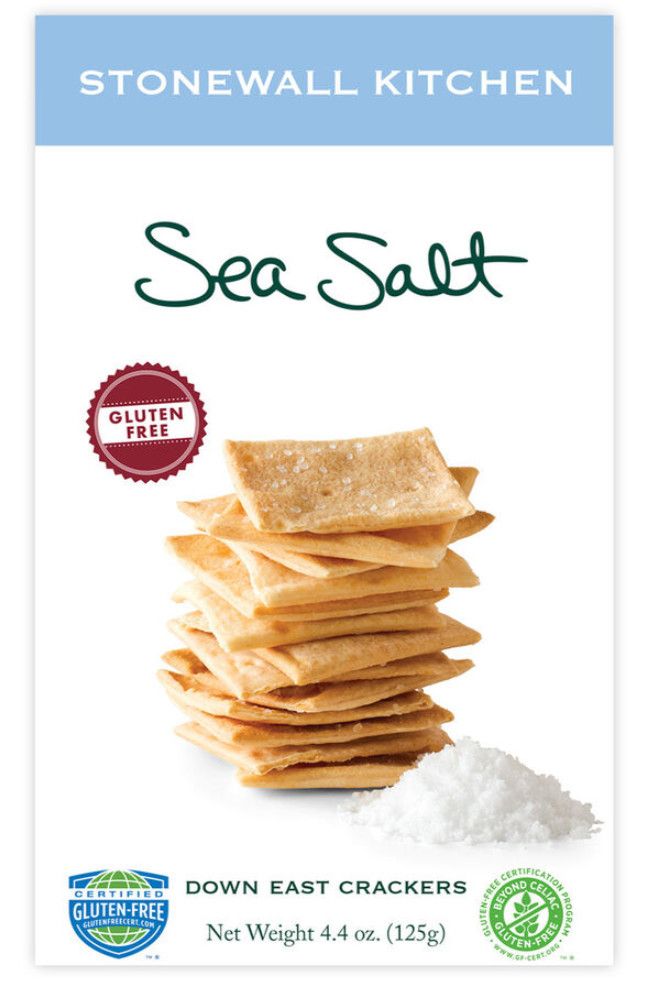 Gluten Free Sea Salt Crackers