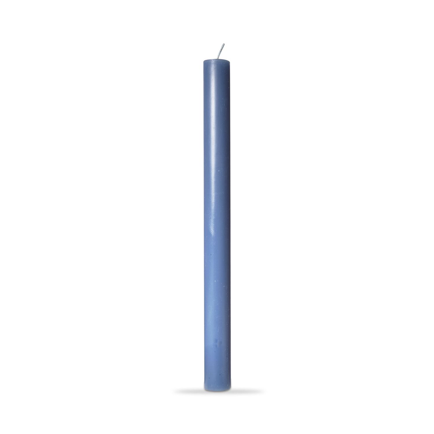 12&quot; Straight Candle Blue Denim