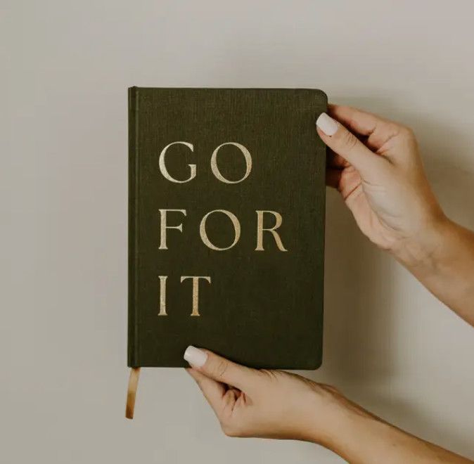 Go For It Fabric Journal