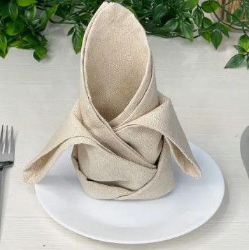 Beige Solid Napkin