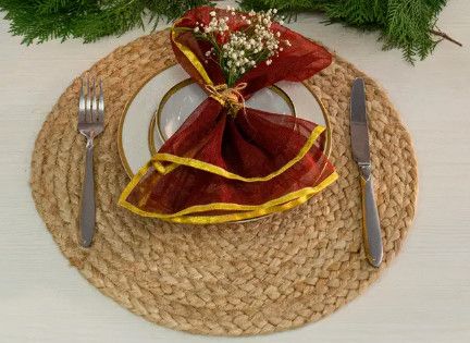 15&quot; Jute Round Placemat