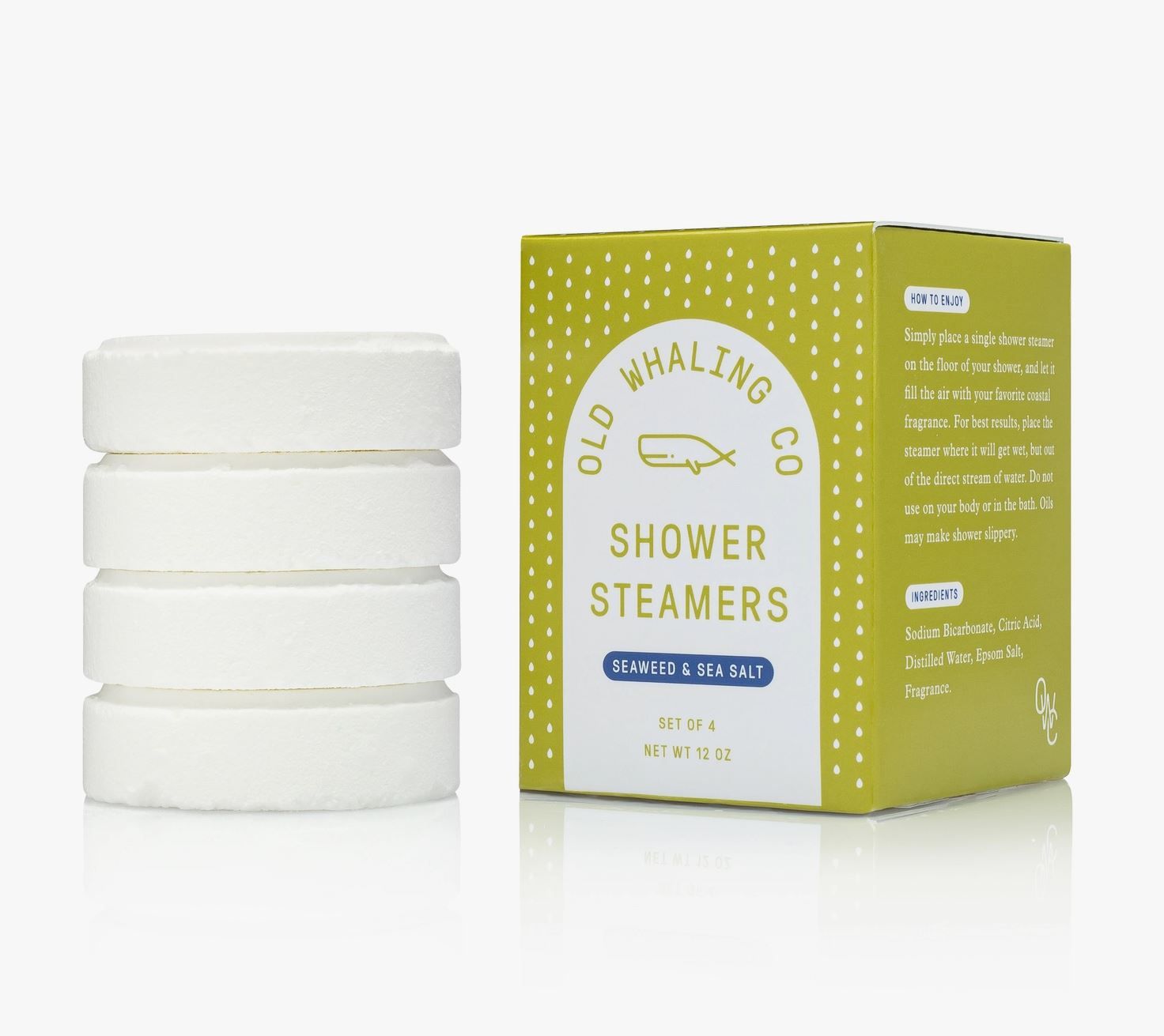 Seaweed and Sea Salt Shower Steamers