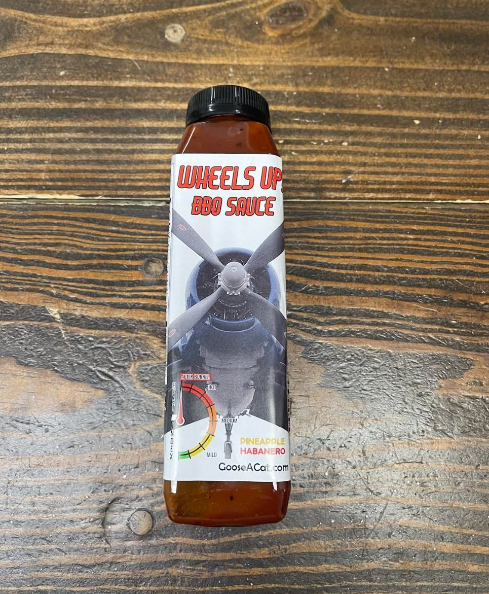 Wheels Up BBQ Sauce - Pineapple Habanero