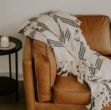 Henley Turkish Cotton Throw Blanket