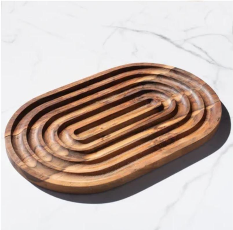 Oval Wood Trivet