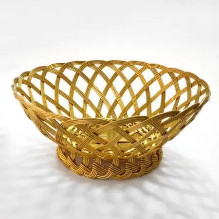 Gold Mesh Bowl