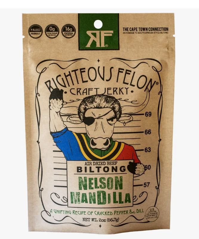 Nelson Mandilla Biltong 2 oz