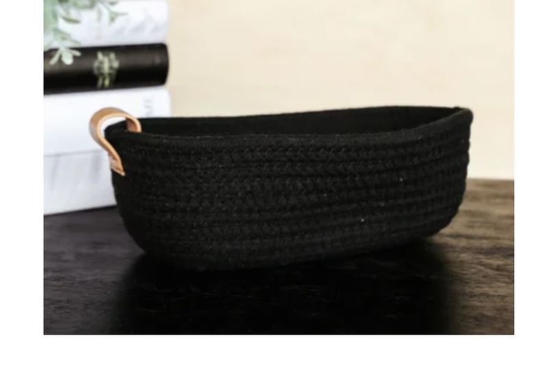 Small Ebony Basket