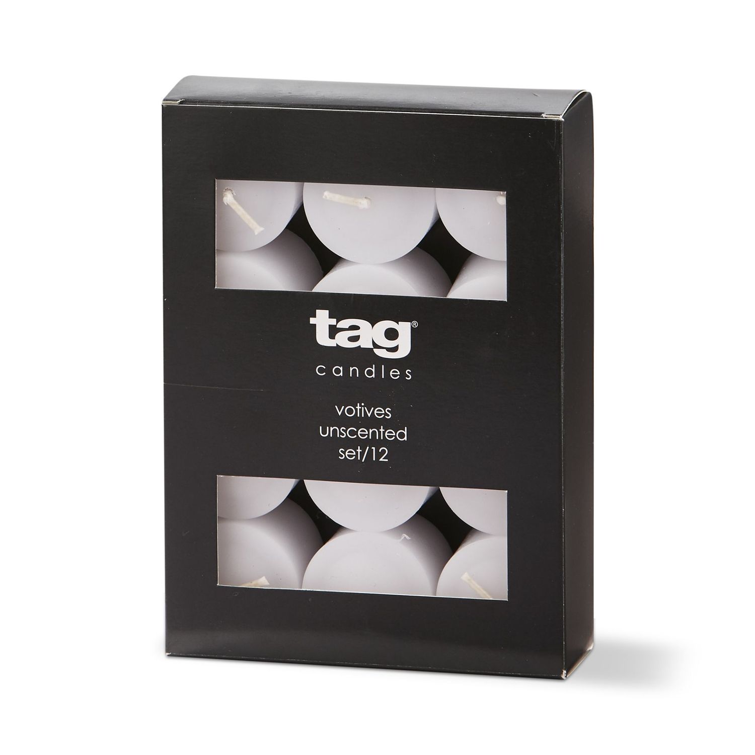 Set of Votive Candles (White)