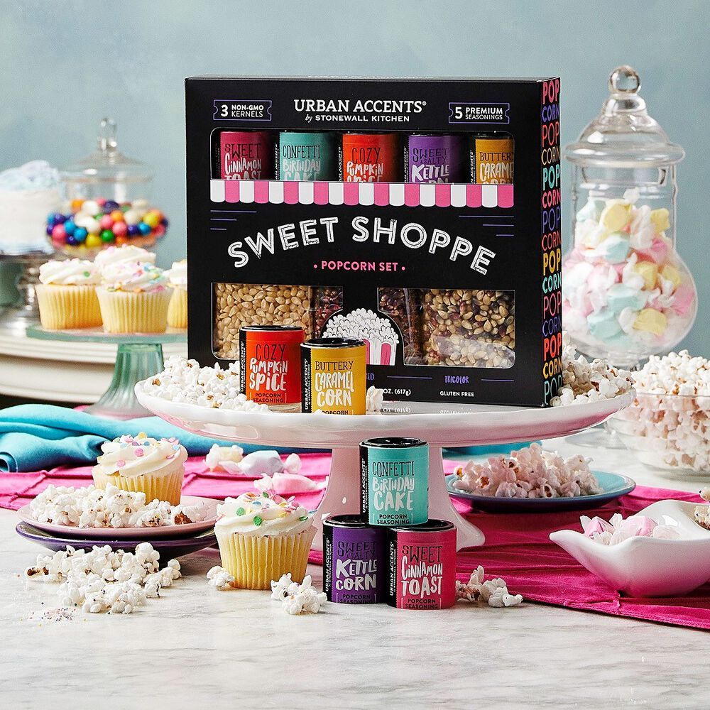 Sweet Shoppe Popcorn Gift Set Collection