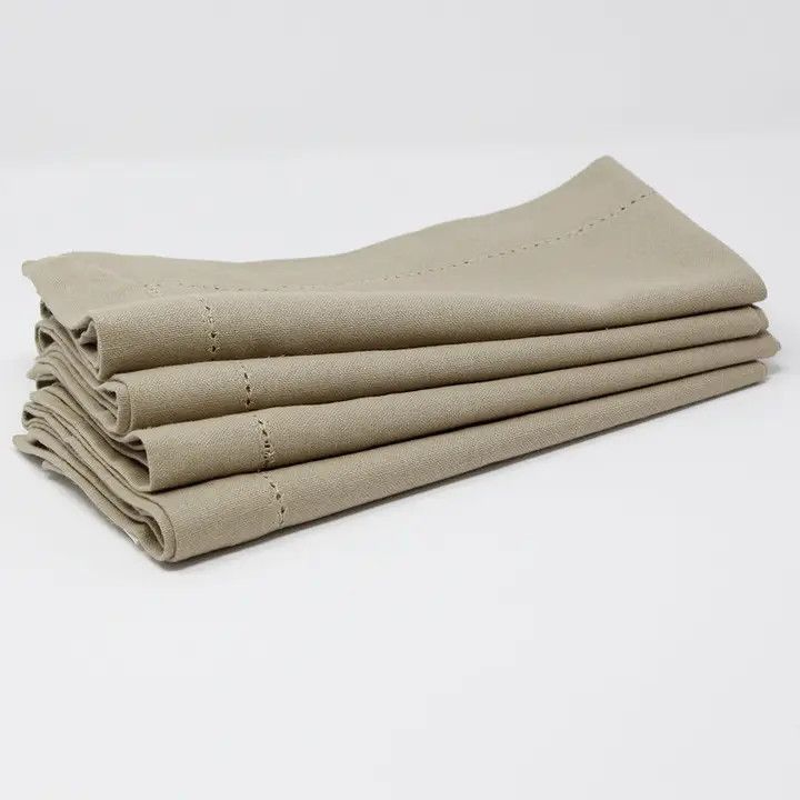Taupe Hemstitch Napkin