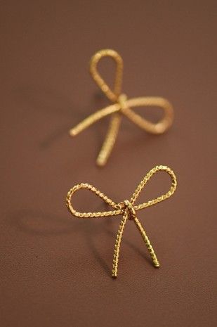 Bow Stud Earrings