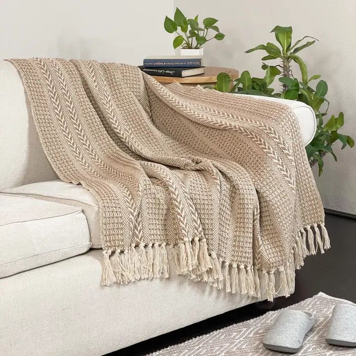 50x60 Braided Throw