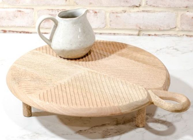 Carved Wood Tray