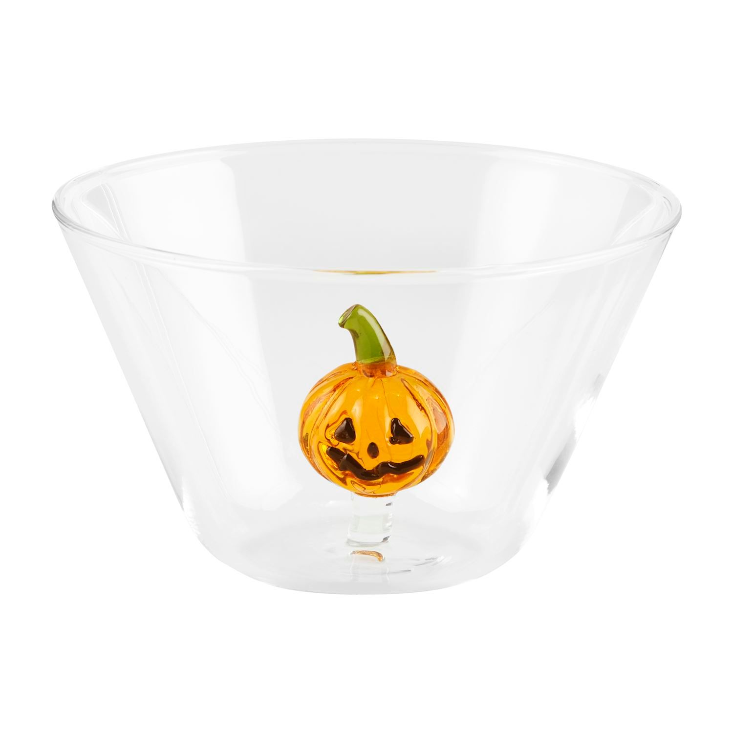 Jack-o-lantern Handblown Glass