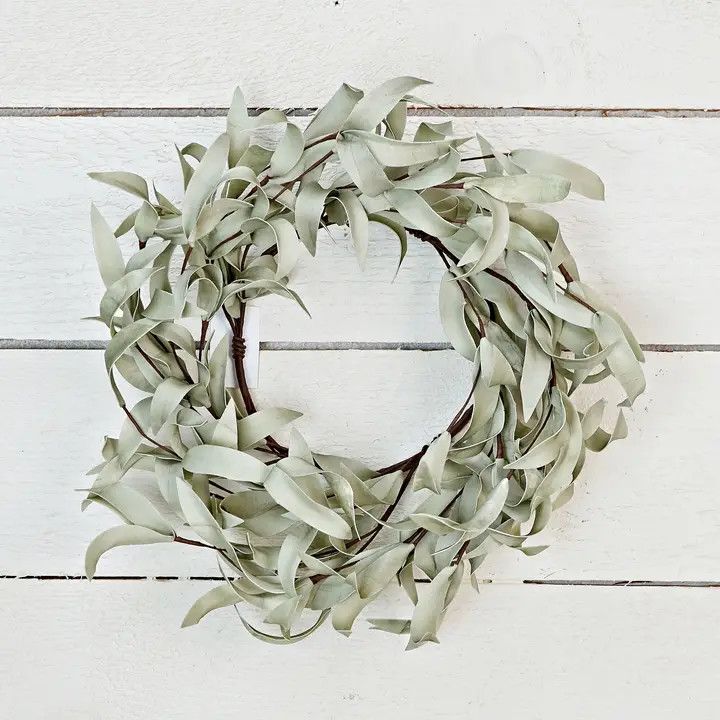 14&quot; Green Herb Wreath