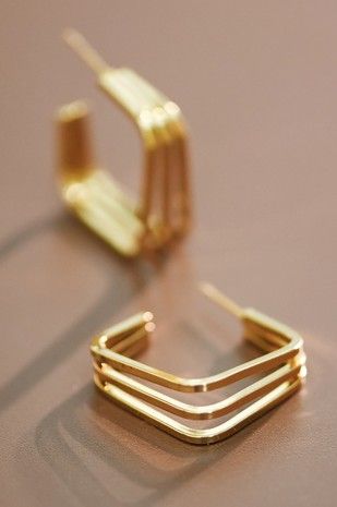 Square Stacked Hoops