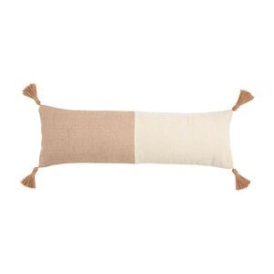 Color Block Lumbar Pillow