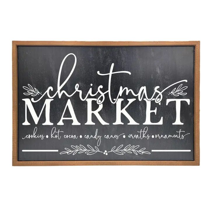 Christmas Market Wall Art