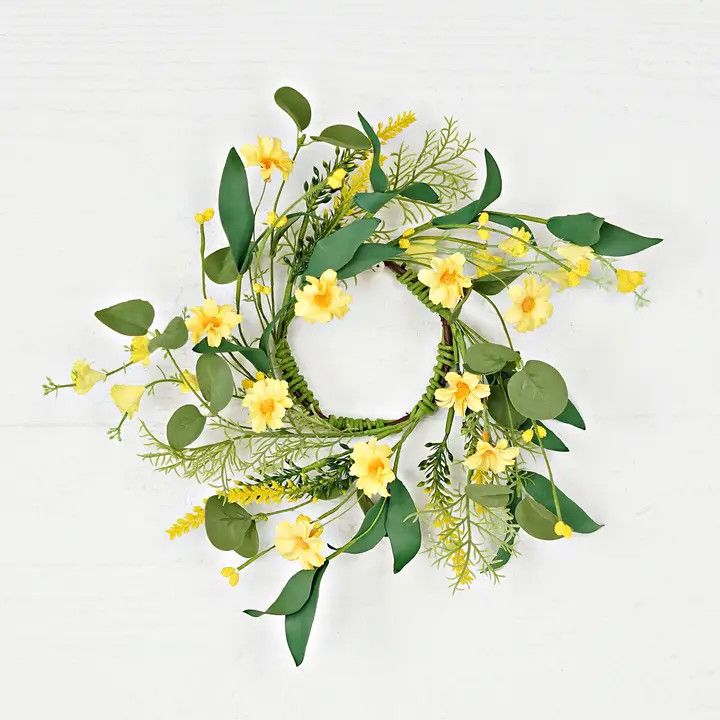 10&quot; Yellow Wild Daylily Ring